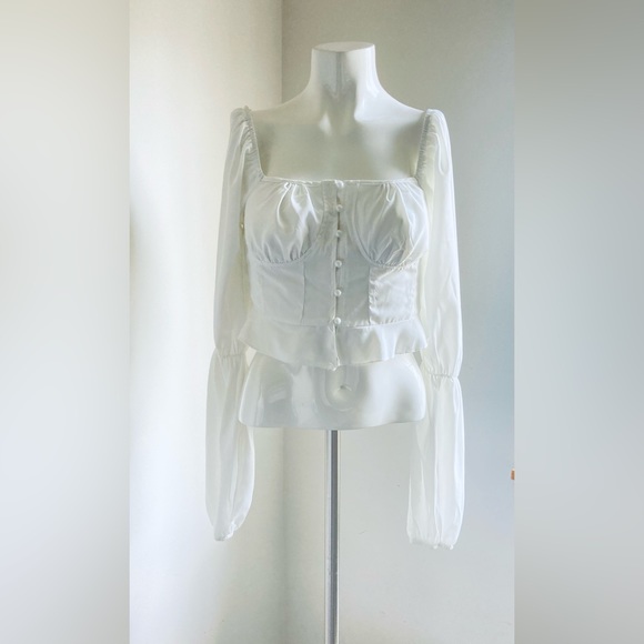 👚Host Pick👚Shein Blouse with Balloon Sleeves - Picture 6 of 6